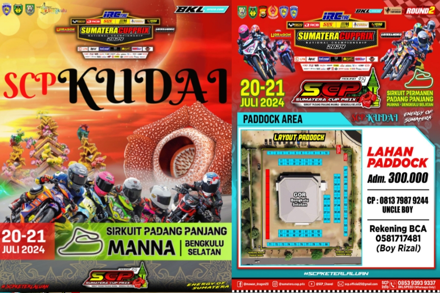 Bersiap! ‘SCP Kudai’ Sirkuit Padang Panjang Manna Bakal Gelar Balap Paling Akbar di&nbsp;Sumatera