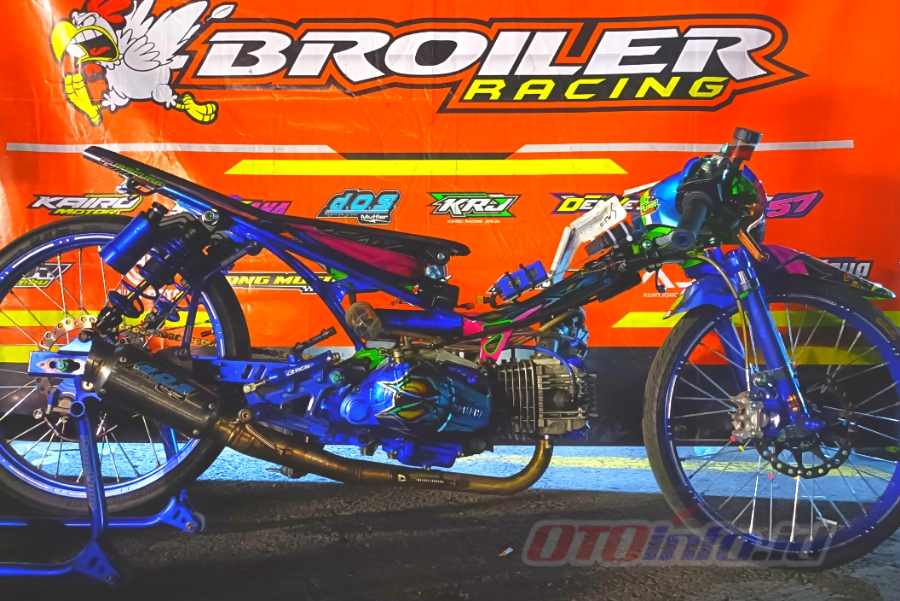 Bestime 7.2 Detik! Nih Rahasia Sleepengine 200cc Broiler Racing, Rasio Pakai Carlostech&nbsp;!