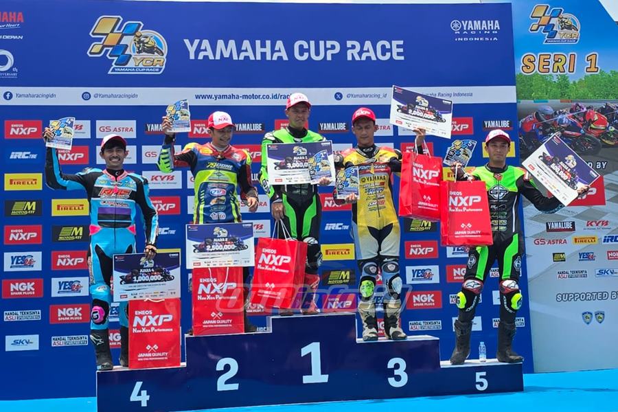 Keren! Dua Pembalap Green Plavon Racing Team Berjaya di Kelas Bebek 4T TU 130 Expert YCR 2024&nbsp;Pangkep