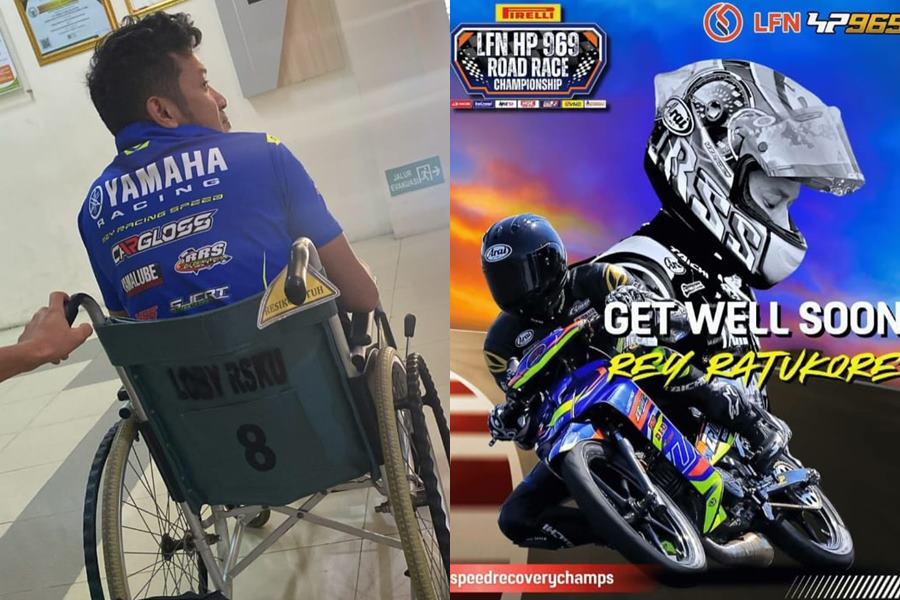 Rey Ratukore Absen dari LFN HP969 Road Race 2024 Seri 2, Akibat Insiden di Latihan&nbsp;Bebas